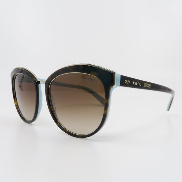 Tiffany & Co. TF 4146 8134/3B Women Round Tortoise - Picture 3 of 7